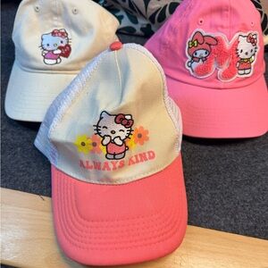 Hello Kitty Embroidered Caps